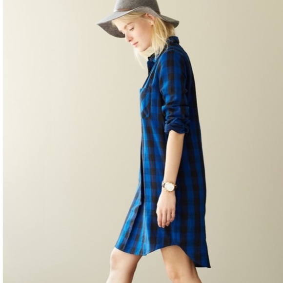 3/$20 Madewell Buffalo Check Latitude Dress - Picture 2 of 8